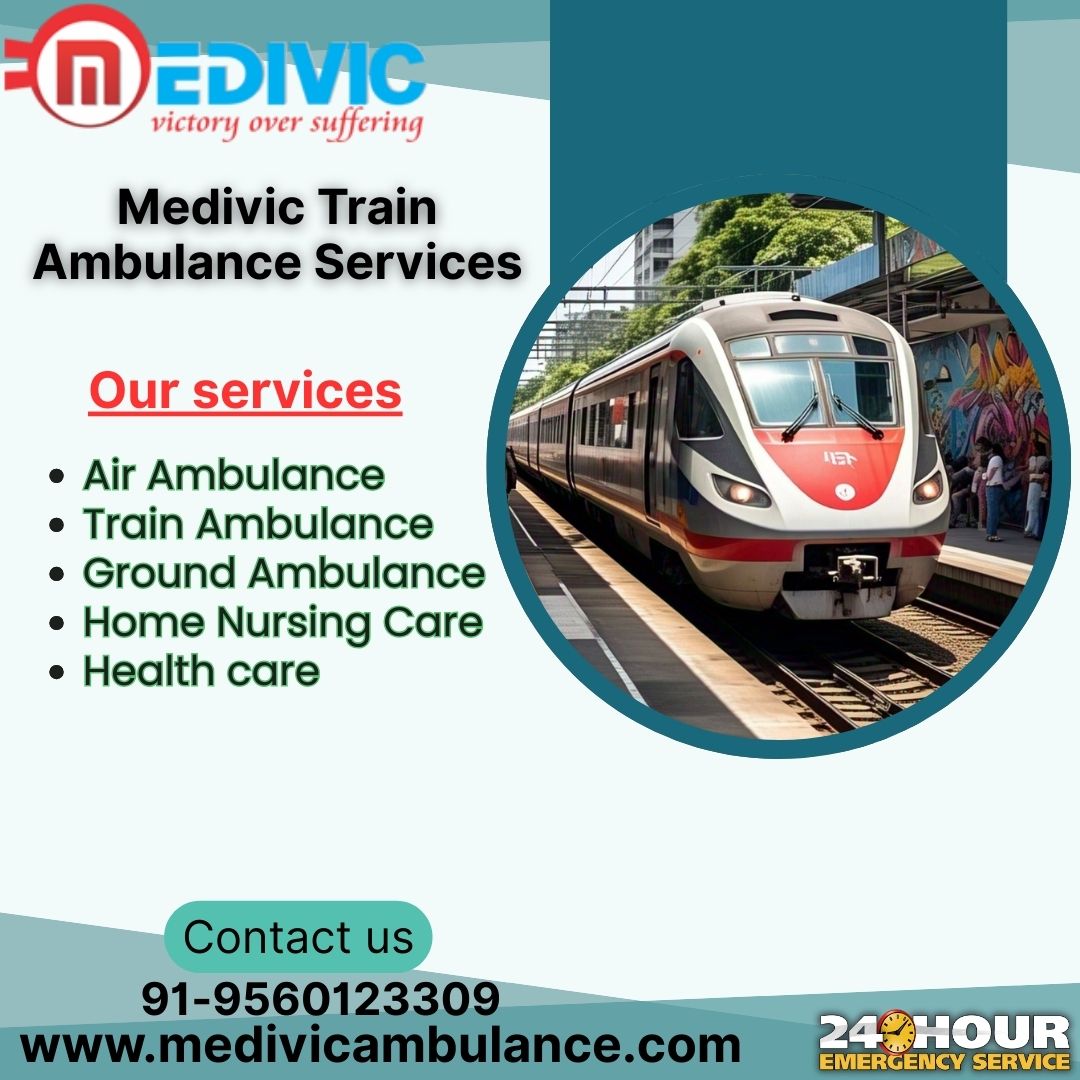 Medivic Facilitates Timely and Seamless Transit in Ranchi in its Train Ambulance