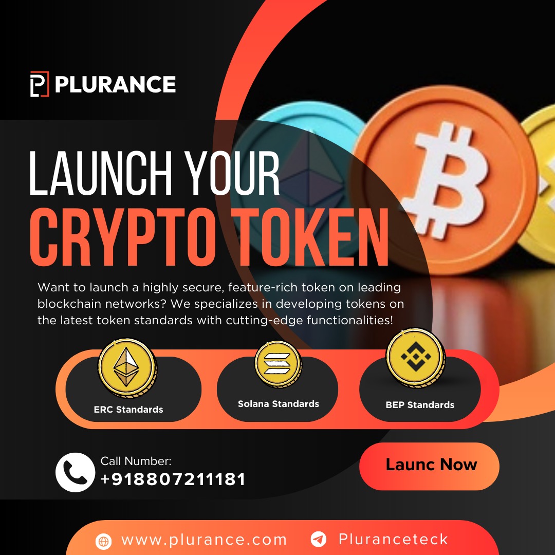 Start Your Crypto Journey with Expert Token Development from Plurance