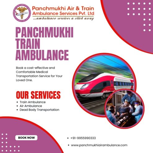 Train Ambulance from Mumbai with Expert Medical Staff
