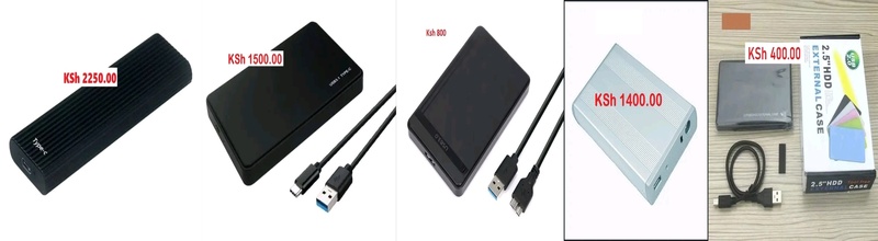 New harddisks casings