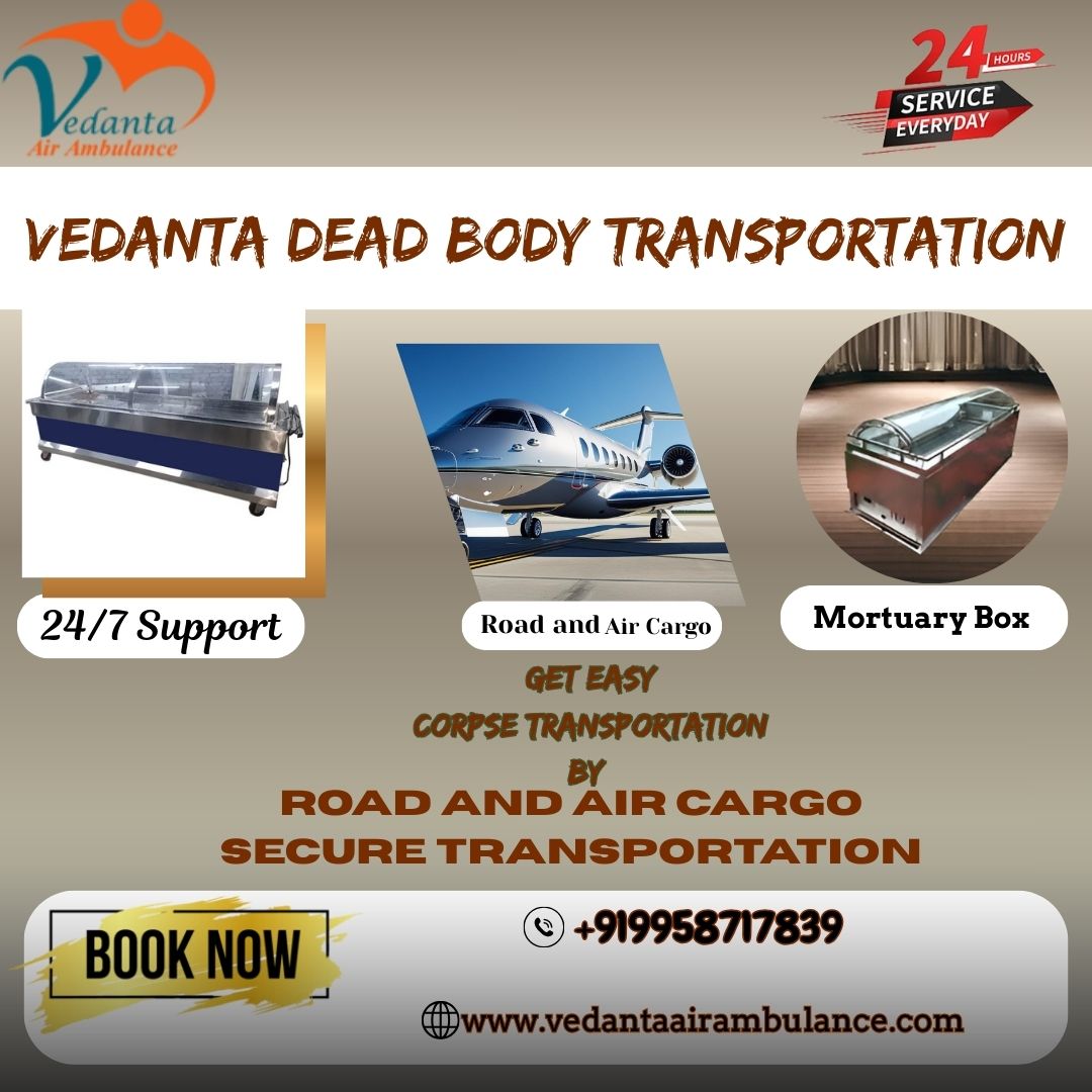 Vedanta Marcher Box Transportation in Mumbai- enables easy and safe transport of dead bodies