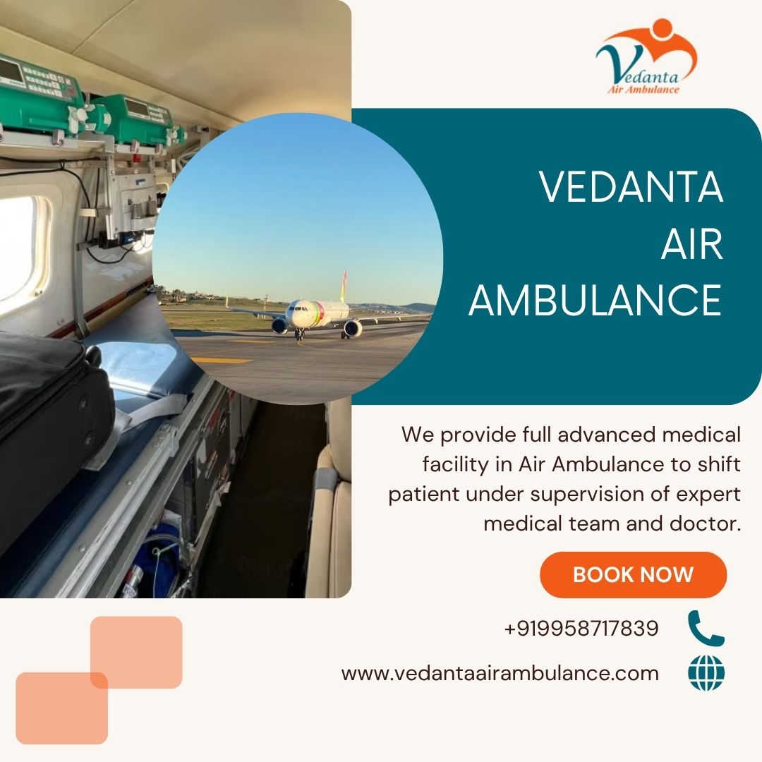 Air Ambulance with Complete Safety from Patna