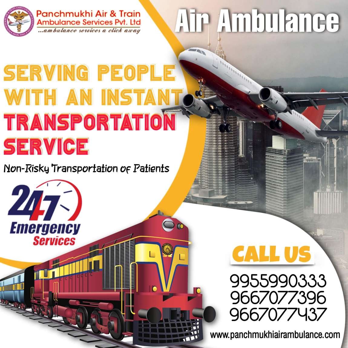 With Medical Tools, Hire an Air Ambulance from Chennai by Panchmukhi on a Pocket-Friendly Budget