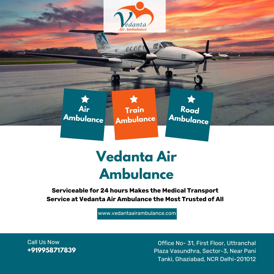 Air Ambulance with Healthcare Features at a Low Cost in Patna