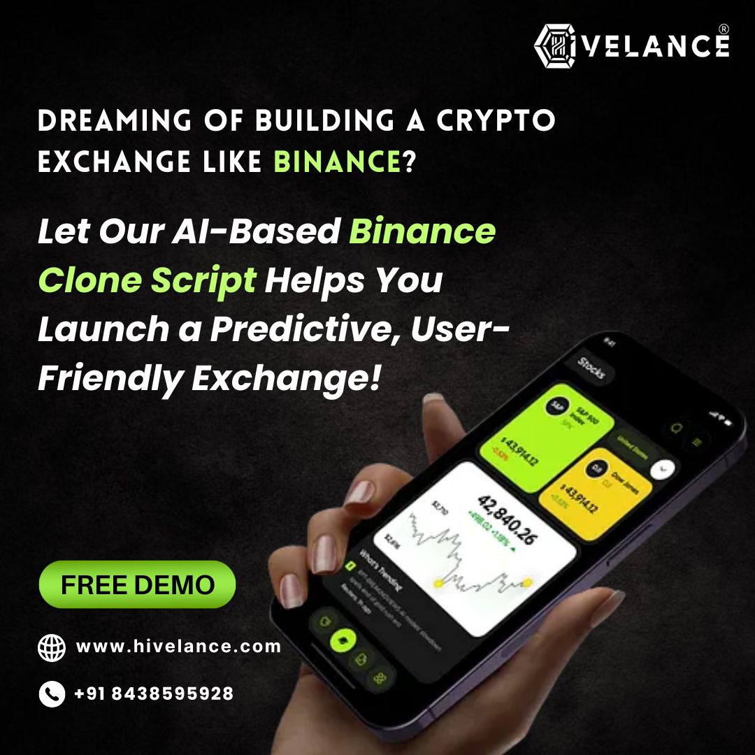 AI-Powered Binance Clone Script: Boost Your Exchange with AI Technology