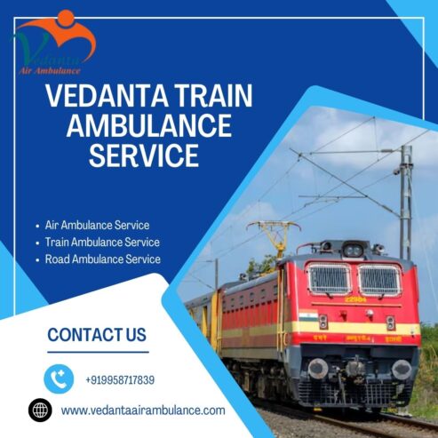 Hire Vedanta Train Ambulance to save the patient’s life in Pune to Delhi