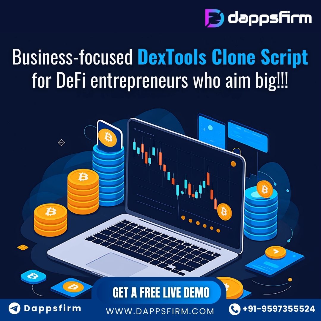 Take Advantage of DexTools Clone Software for Next-Level Crypto Market Analytics