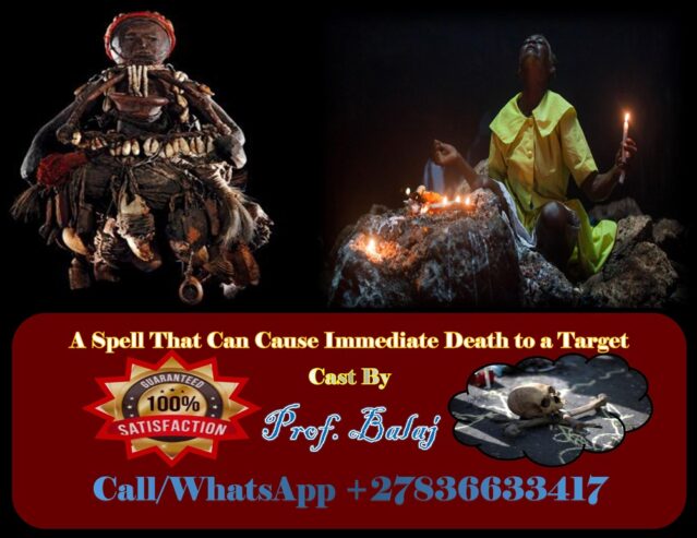 100% Effective Powerful Death Spells in the USA – How to Cast a Death Spell Safely (Step-by-Step) +27836633417
