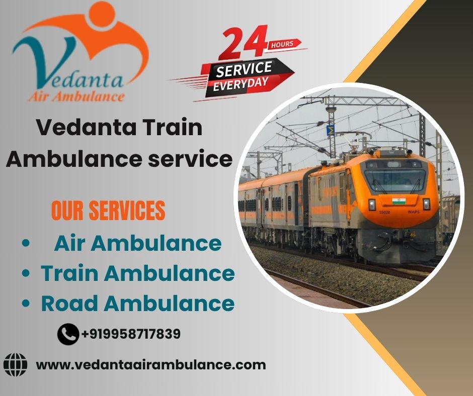 Vedanta Provides Reliable Transportation for Consistent Healing in Bhubaneswar with its Train Ambulance Service