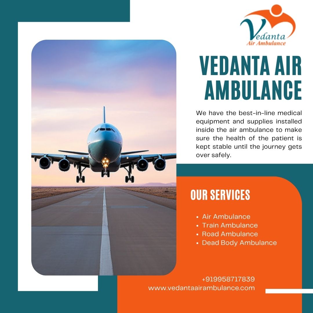 Air Ambulance in Kolkata with Matchless Medical Assistance