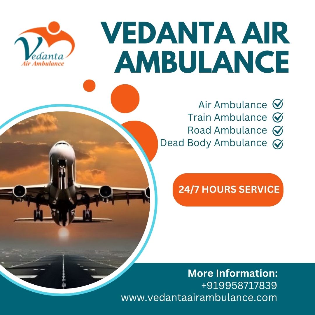 Emergency Air Ambulance from Mumbai with Advanced Medical Facility
