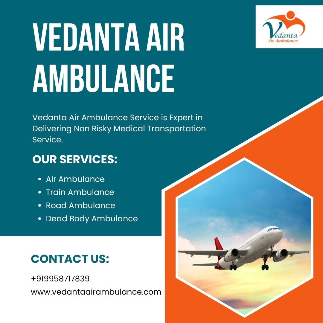 Book a First-class Air Ambulance with Proper Medical Features from Kolkata