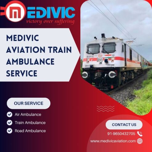 Medivic Aviation in Allahabad Will Transfer Patients by Train Ambulance at a Competitive Price