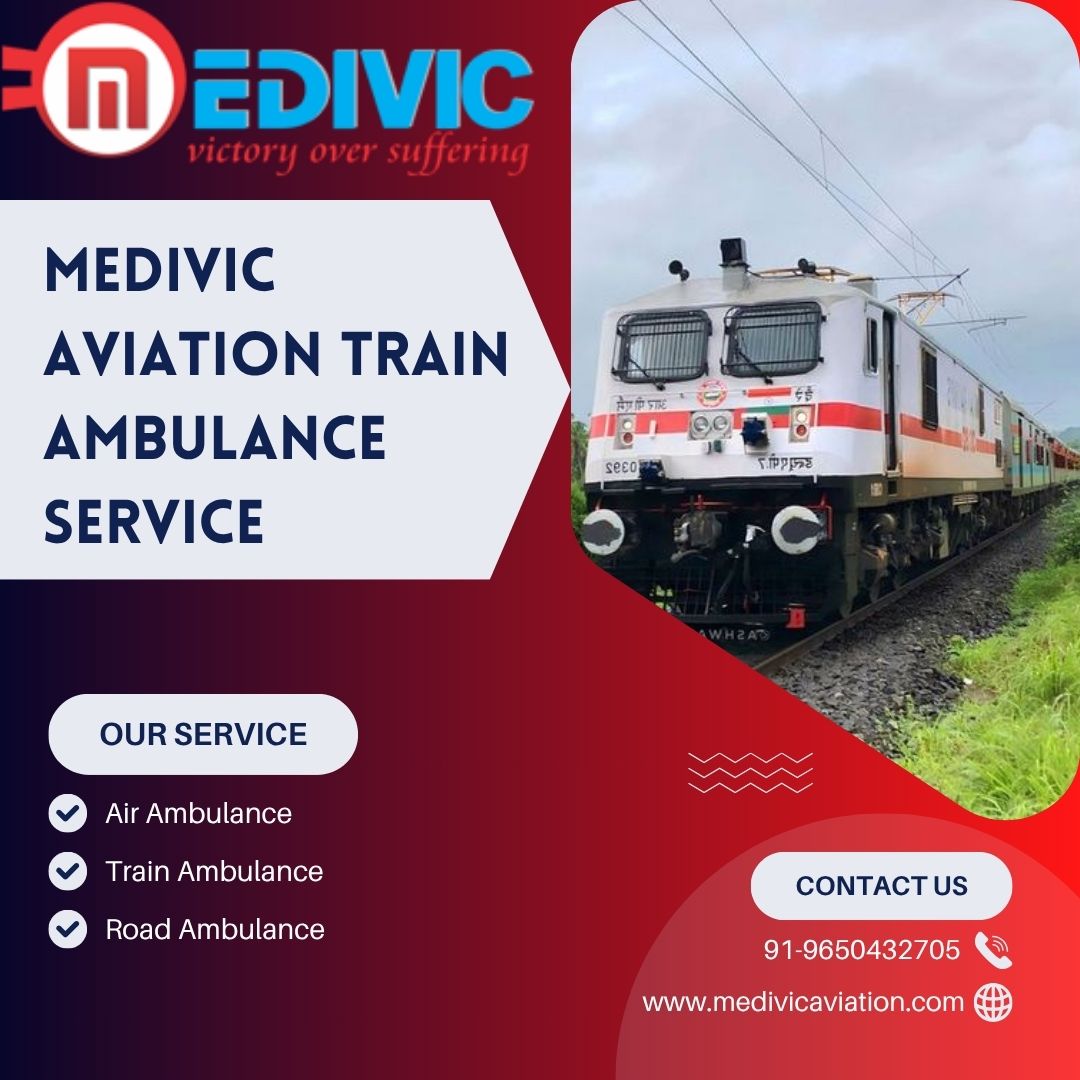 Medivic Aviation in Allahabad Will Transfer Patients by Train Ambulance at a Competitive Price