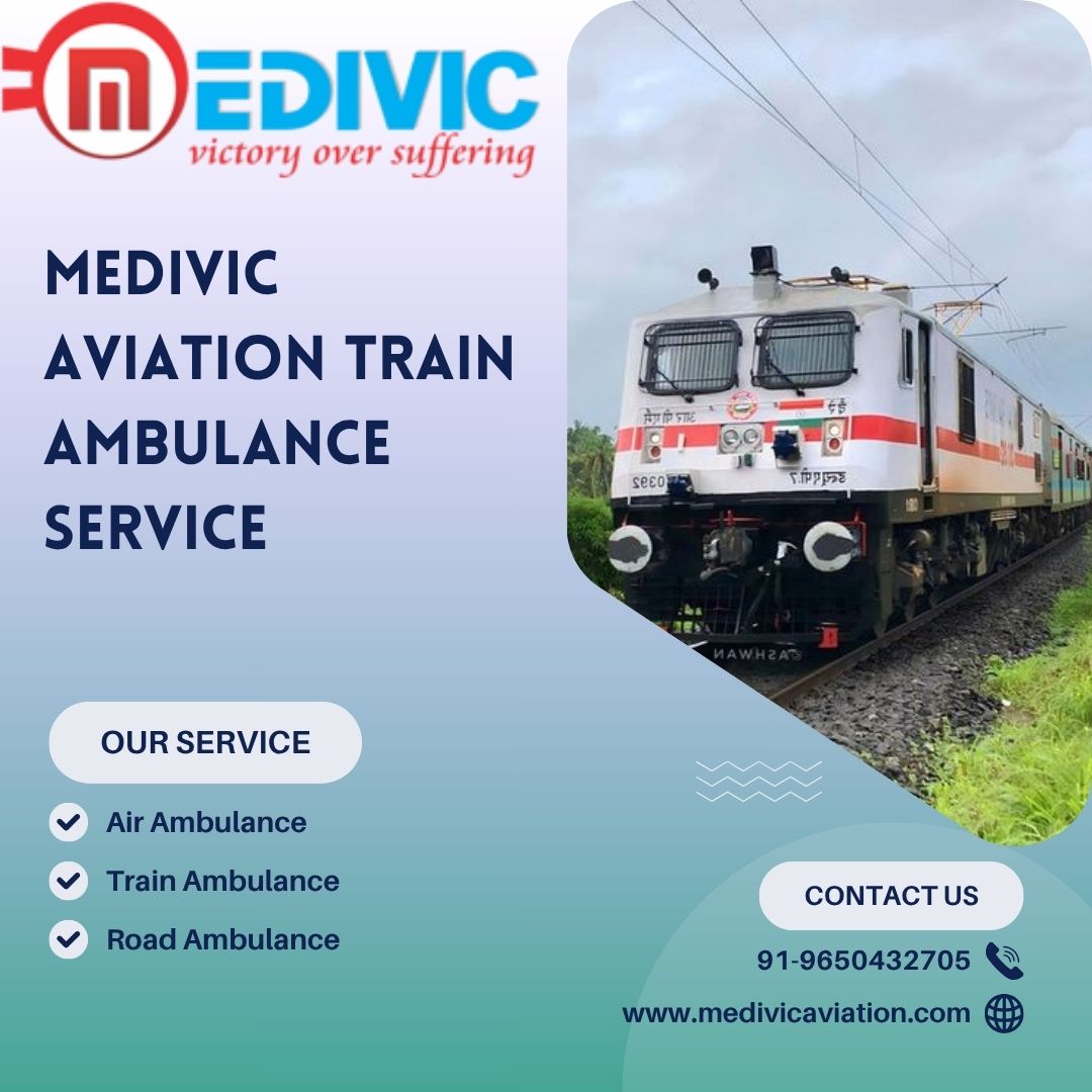 Medivic Aviation Train Ambulance in Kolkata Makes Medical Transport Easy for Families
