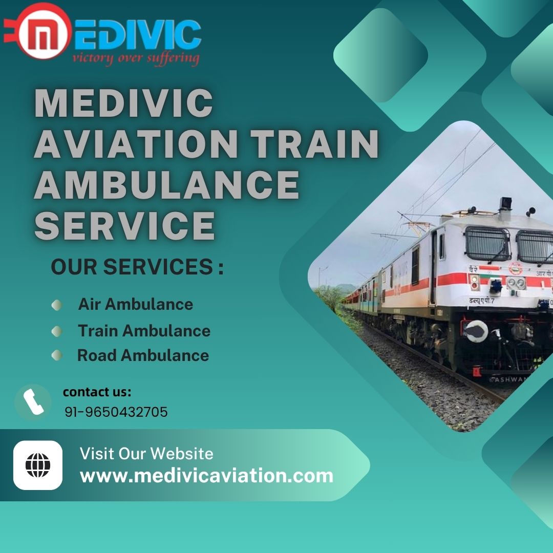 Medivic Aviation Train Ambulance in Bhopal Makes Transfer of Sick Patients Easier