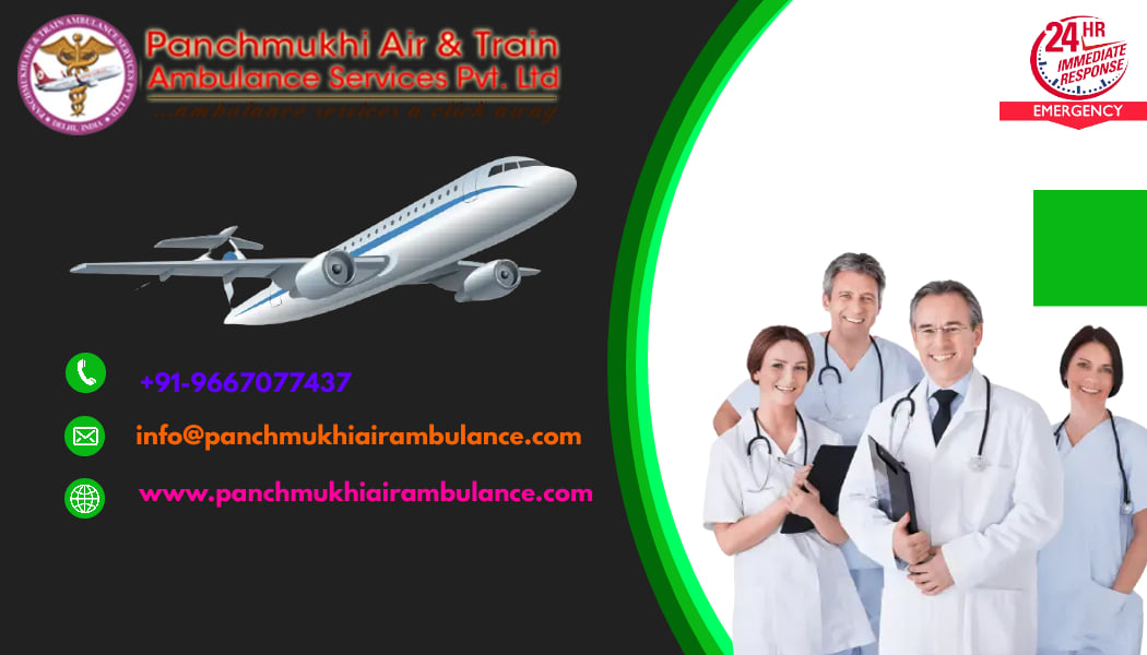 In Critical Condition Choose Panchmukhi Air Ambulate in Patna