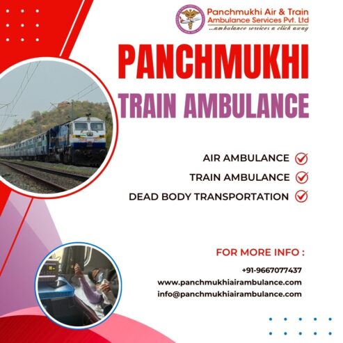 Get Superb Medical Care in Train Ambulance from Chennai