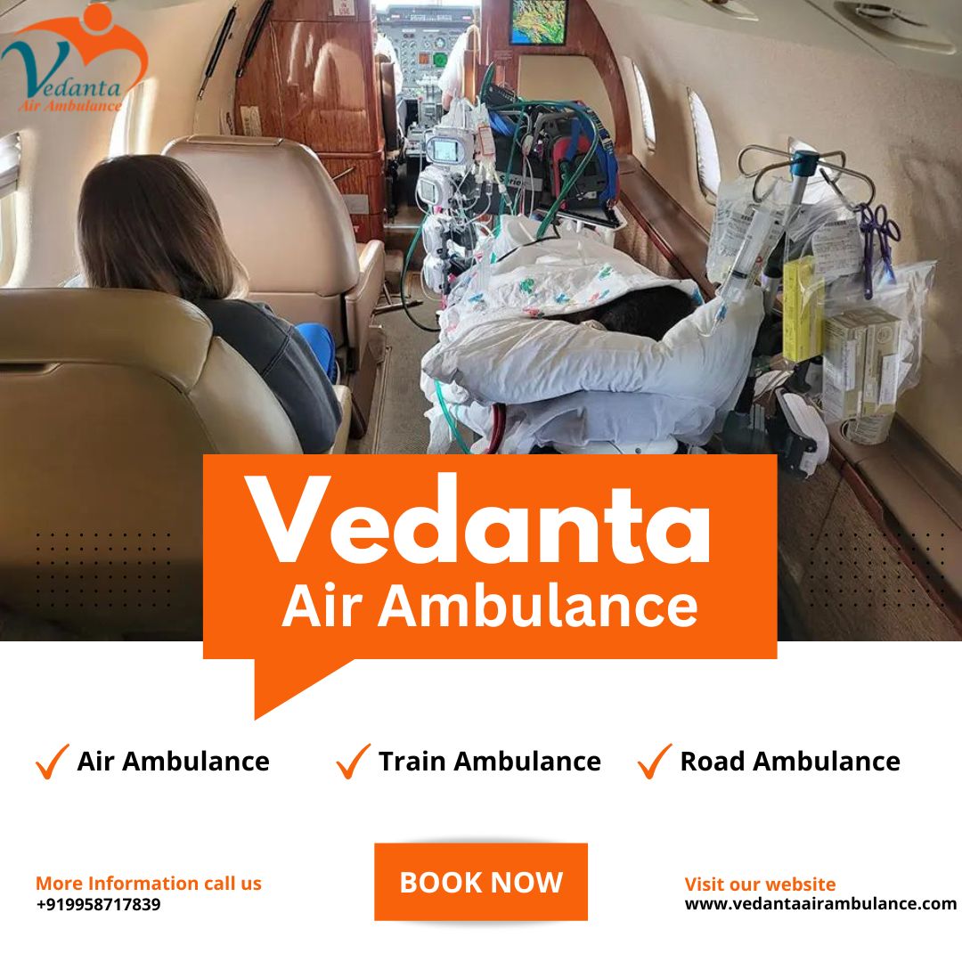 Take an Air Ambulance with a Unique Medical System from Mumbai