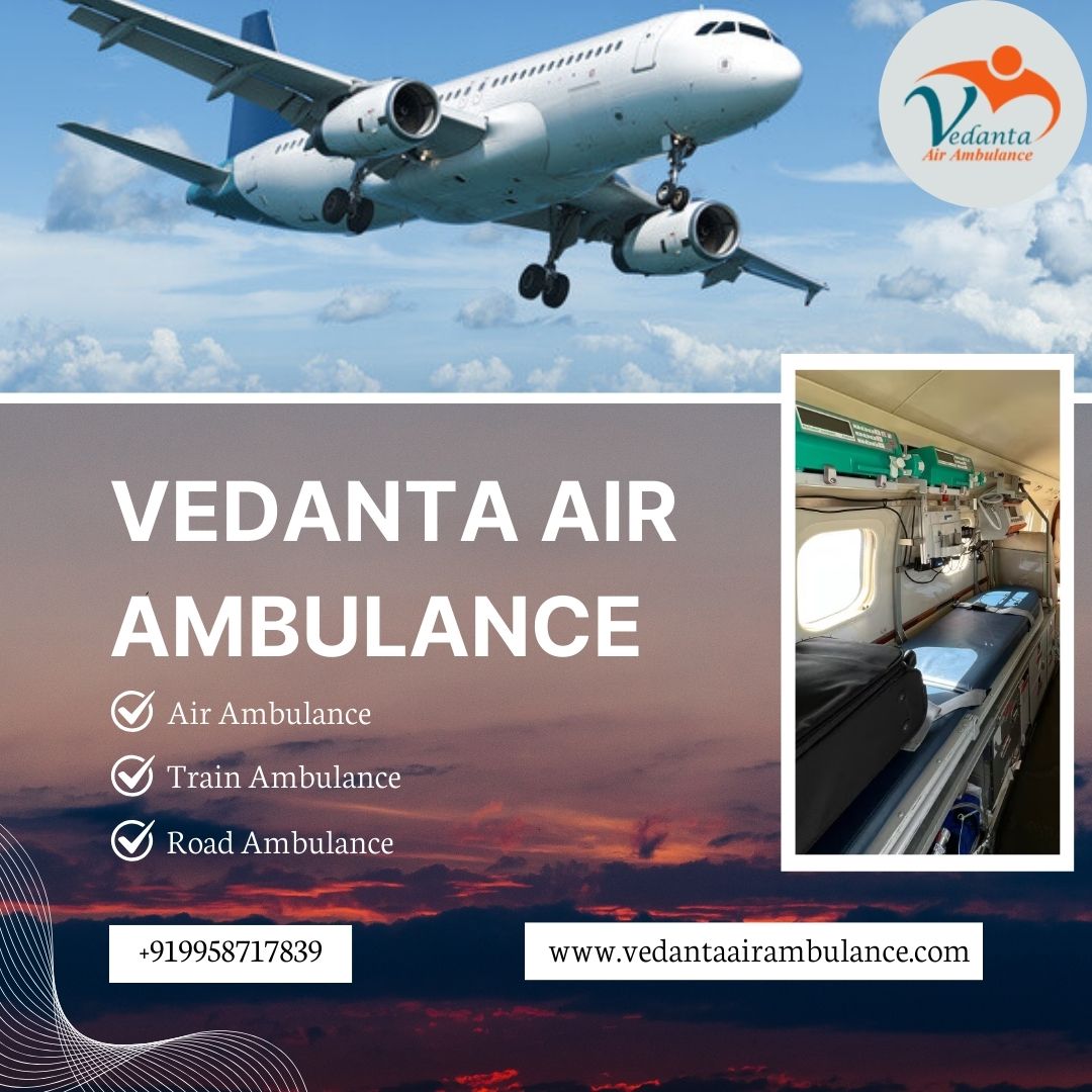 Evolved Air Ambulance with Complete Medical System from Guwahati