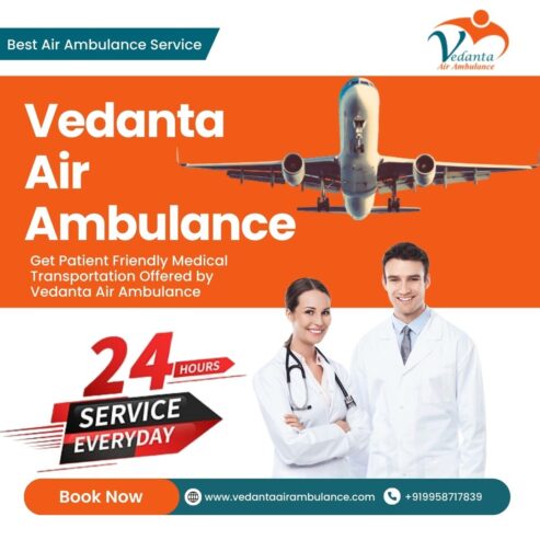 Choose Advanced Air Ambulance with a Trained Medical Team in Patna