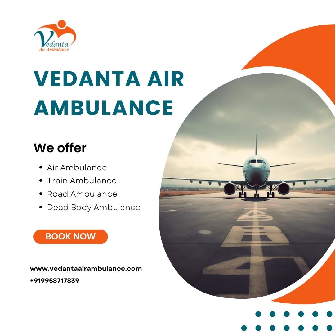 With Quality Medical Features, Air Ambulance in Delhi