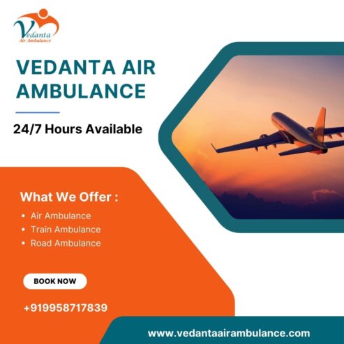Low-cost Air Ambulance with Splendid Medical Amenities from Delhi