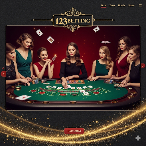 123betting สูตรบาคาร่า เคาท์ไพ่พารวย