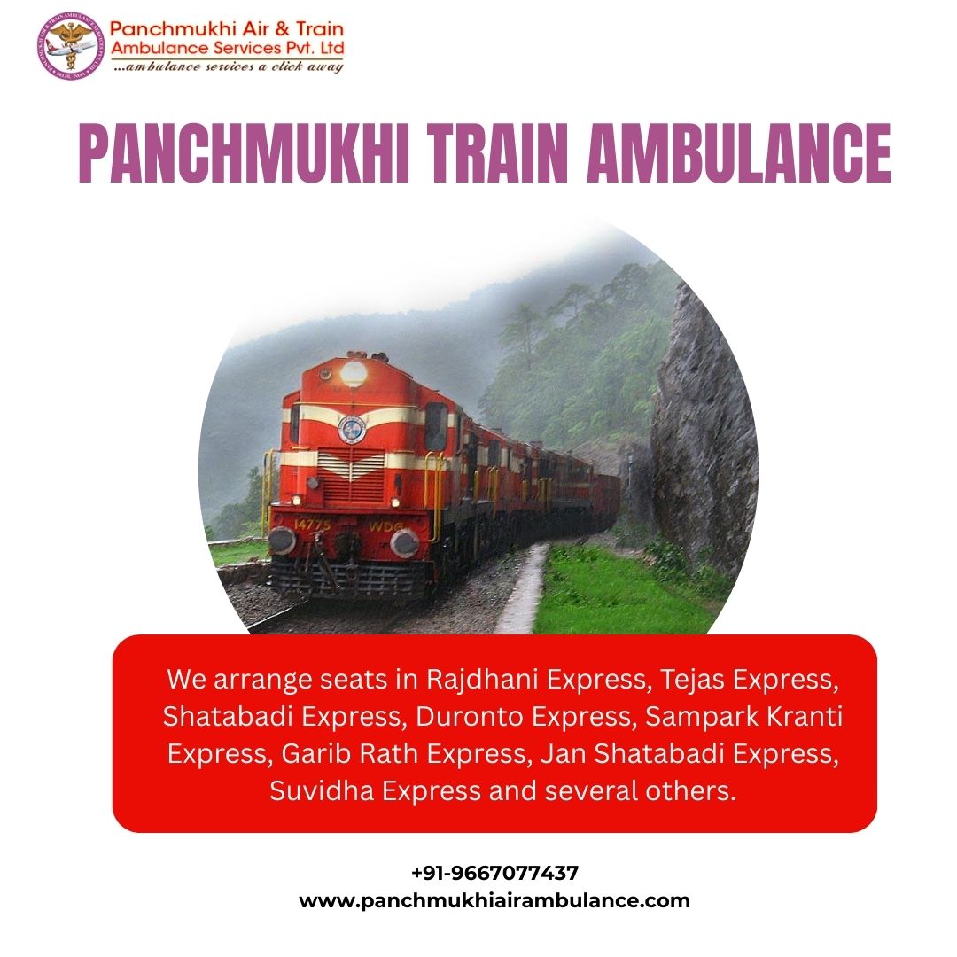 Train Ambulance from Chennai with Expert Medical Crew
