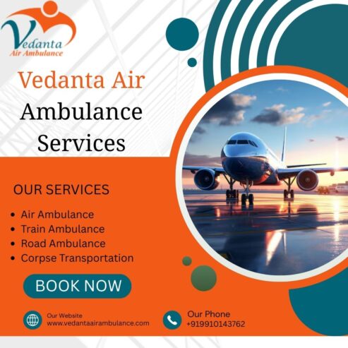 Vedanta Air Ambulance in Mumbai Makes Emergency Transfer of Patients Easy
