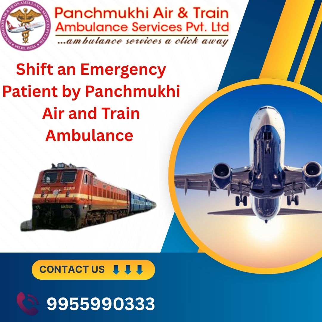 Hi-tech Air and Train Ambulance in Ranchi with Splendid Medical Setup