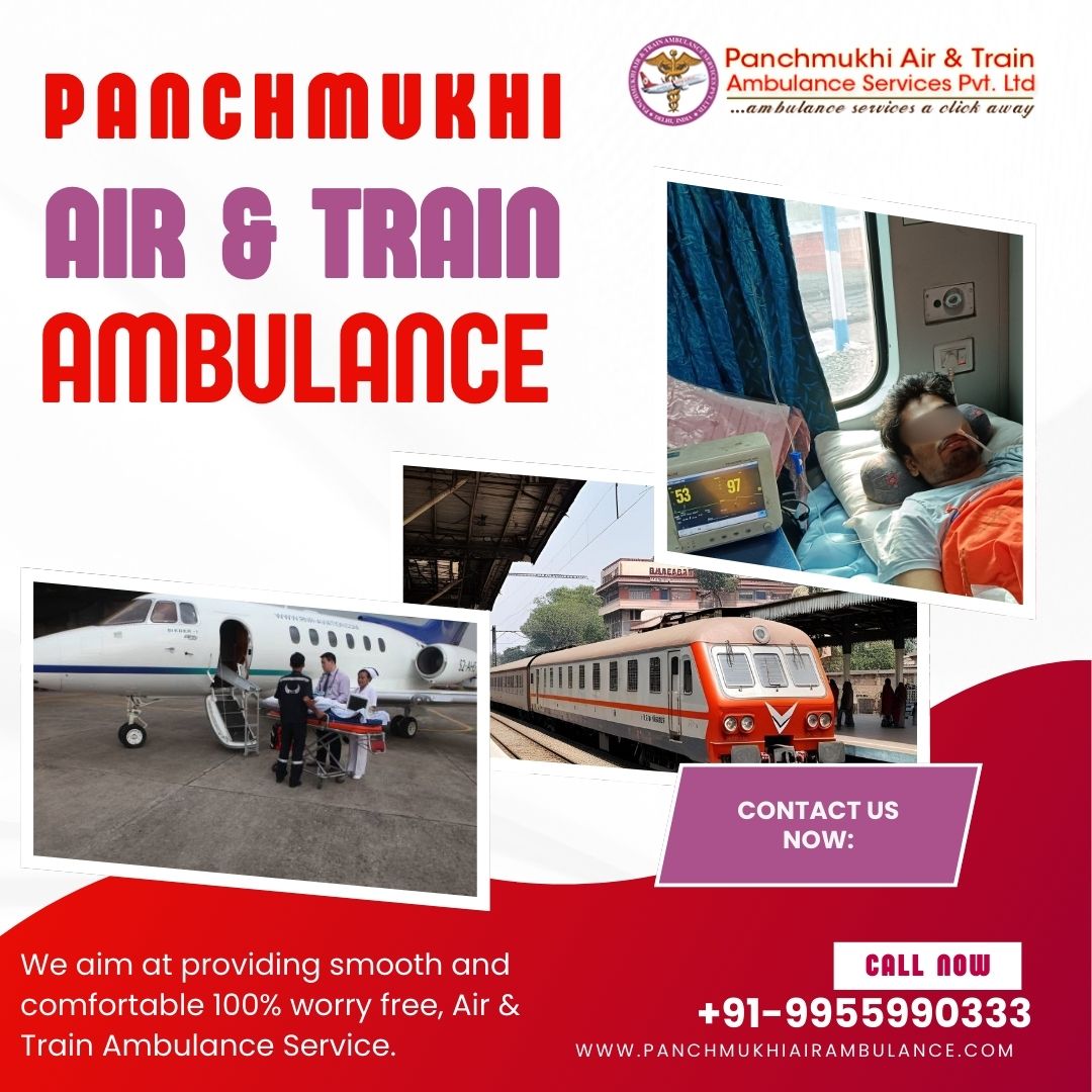 Air and Train Ambulance in Chennai with Complete Medical Services