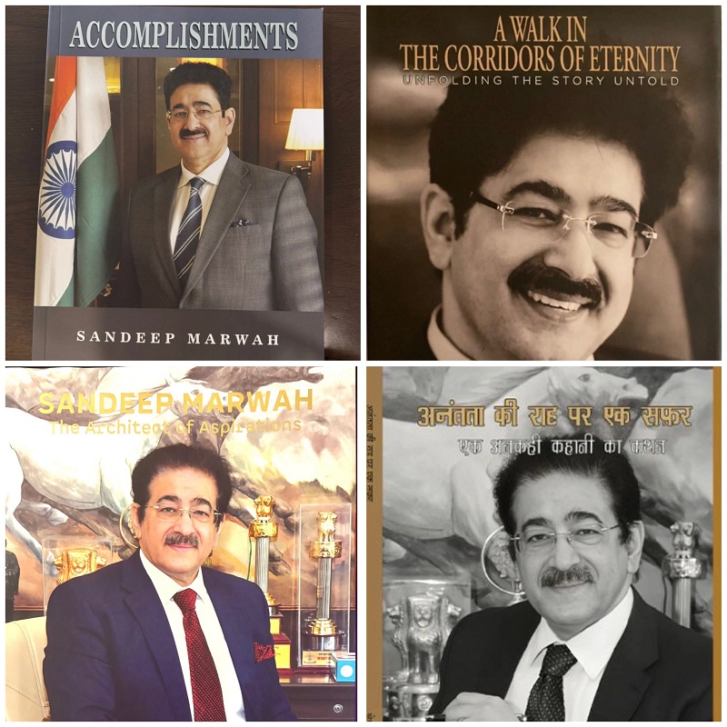 A New World Record for Dr. Sandeep Marwah on Book Release