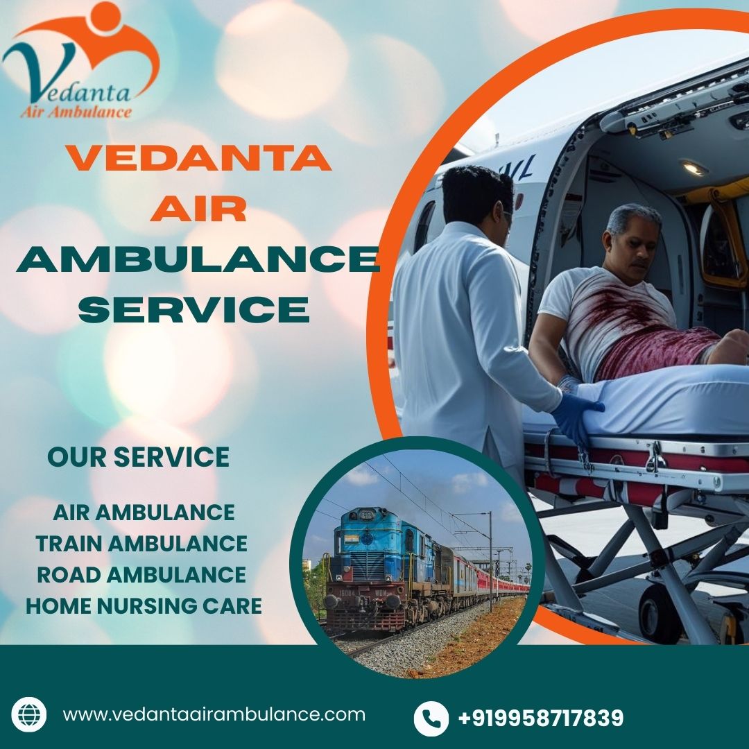 Vedanta Air Ambulance from Bangalore– Your Emergency Partner