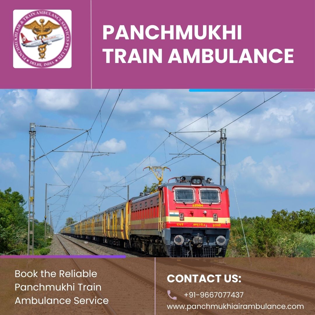 Train Ambulance with Medical System in Patna