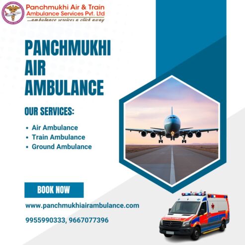 Always Take Full Medical Support Commercial Aircraft Ambulance in Bhubaneswar