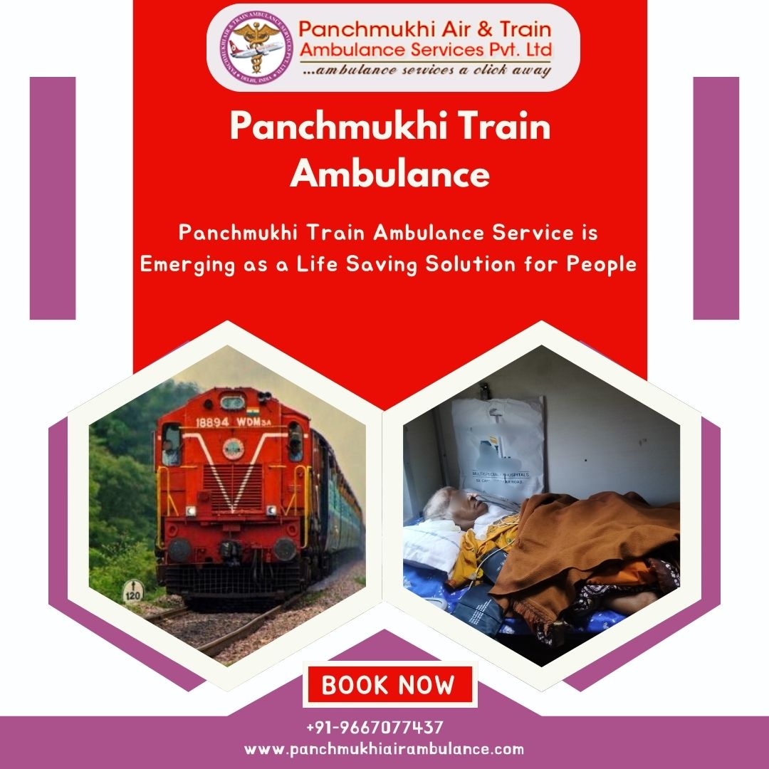 Evolved Train Ambulance in Ahmedabad with Full Medical Assistance