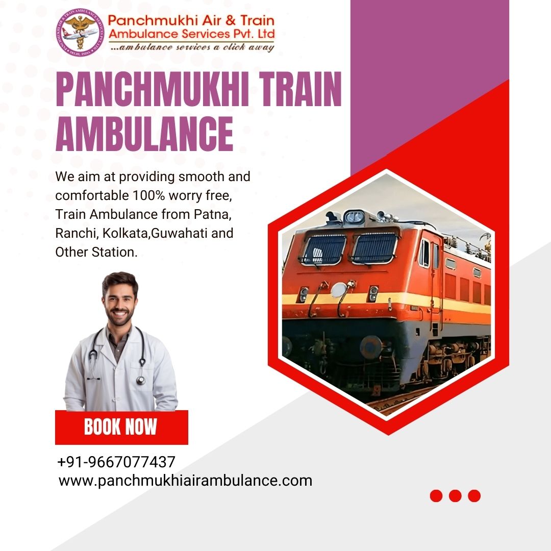 Select Train Ambulance in Hyderabad with Superior Medical Treatment
