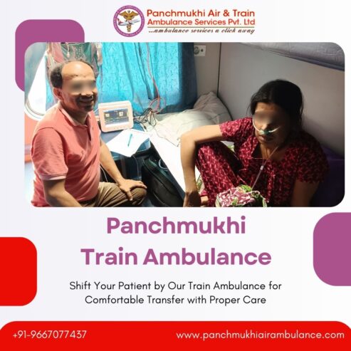 Reliable Train Ambulance in Ranchi with Perfect Medical Features