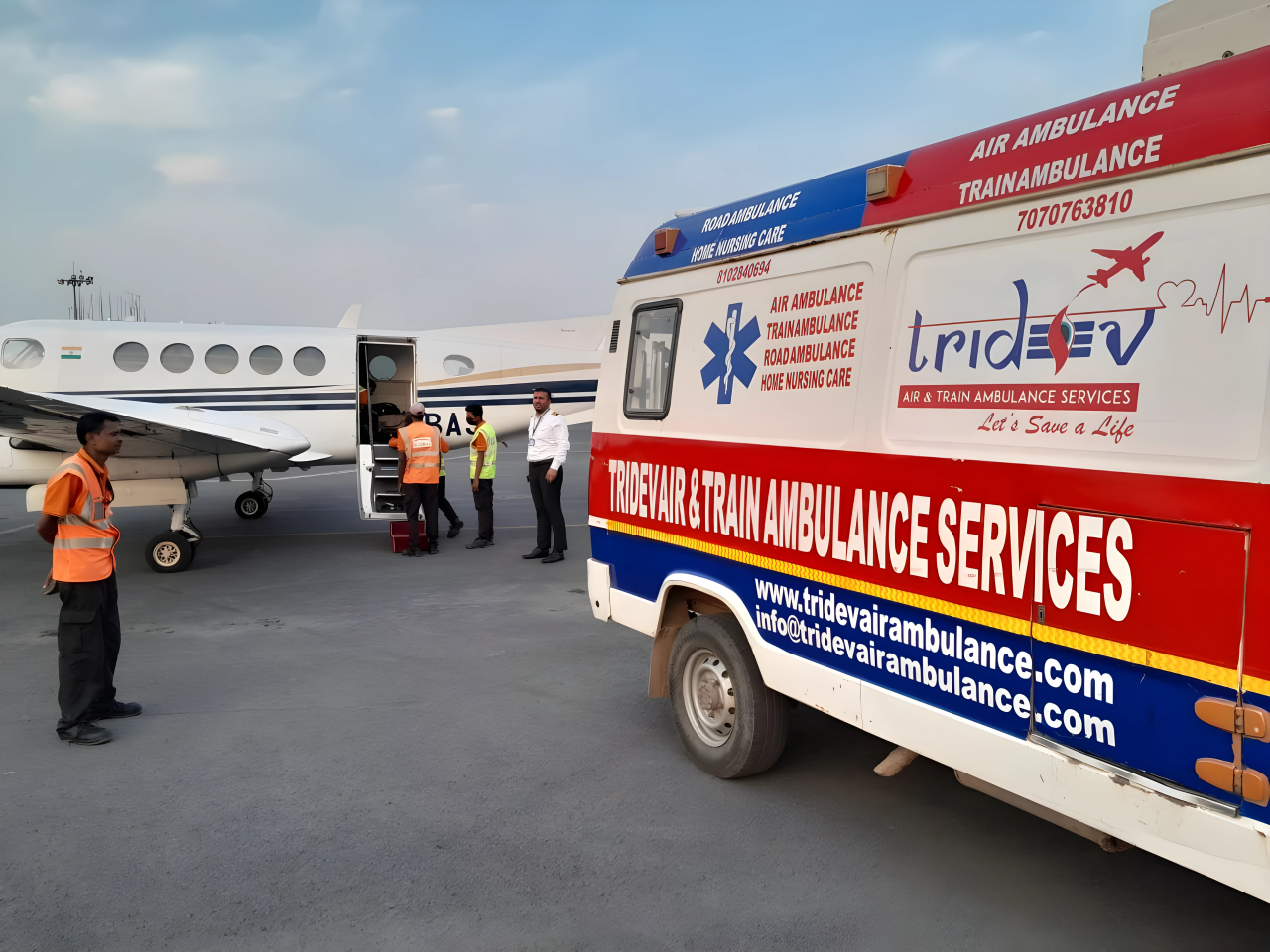 Tridev Air Ambulance Services in Ranchi—The Supporter Is Always Here