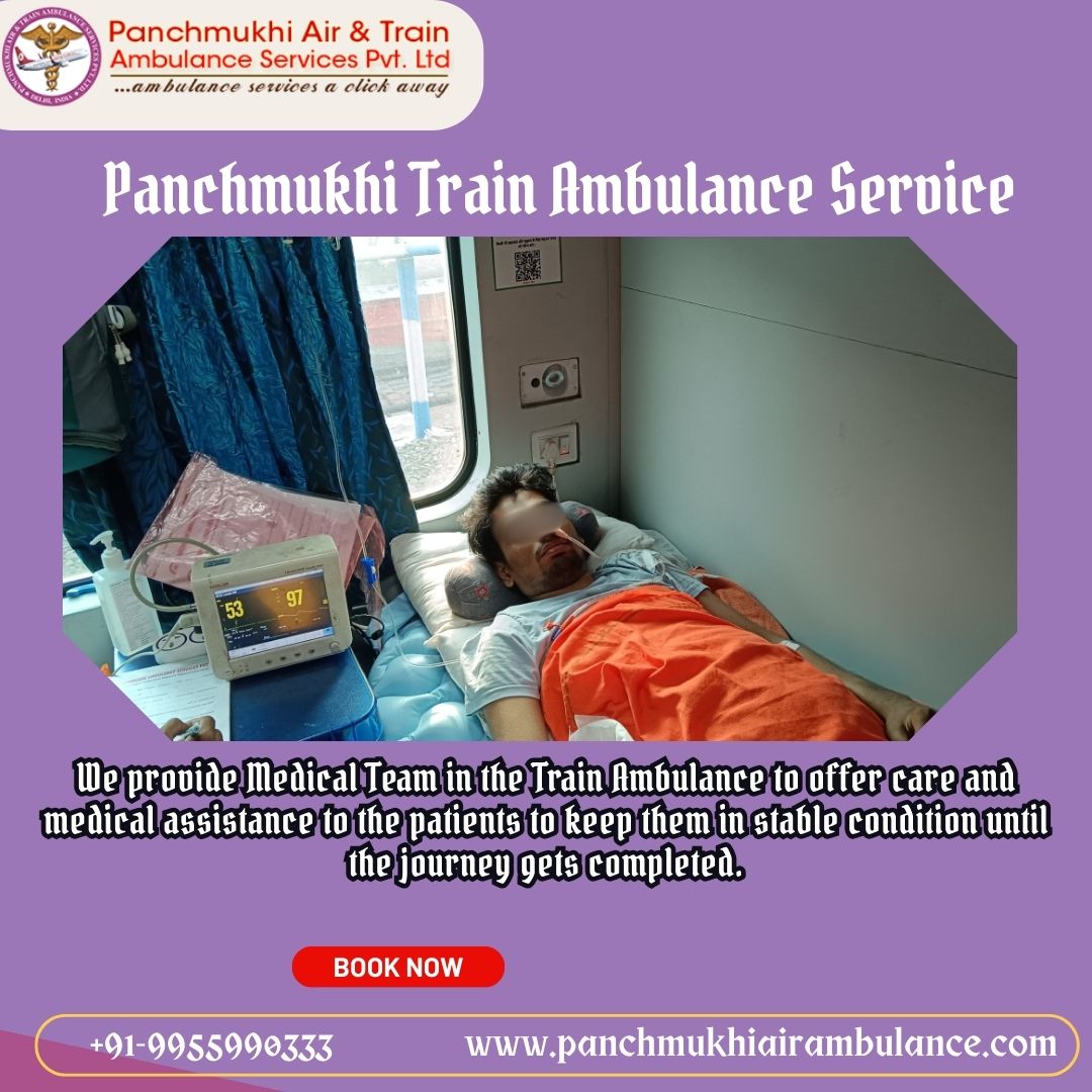 Train Ambulance from Bangalore with Life-Saving Medical Aid