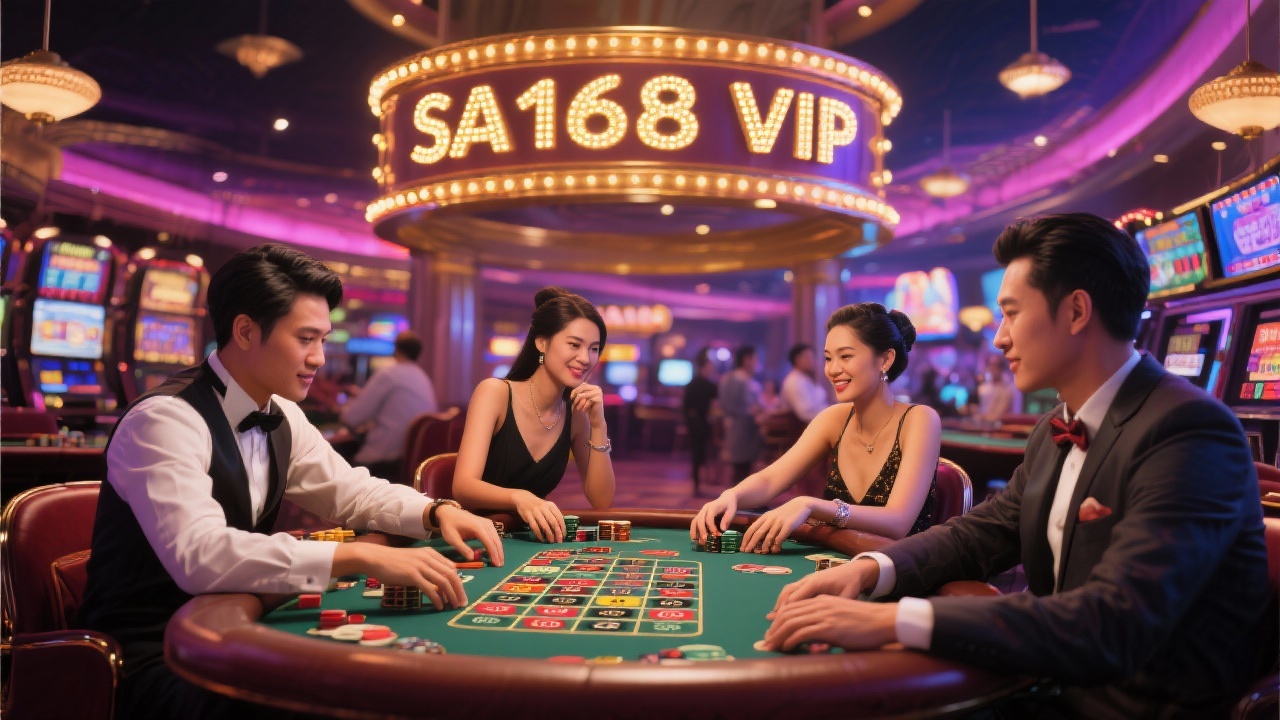 SA168VIP สล็อตเว็บตรงที่คุณไว้ใจได้ พร้อมโบนัสจัดเต็ม