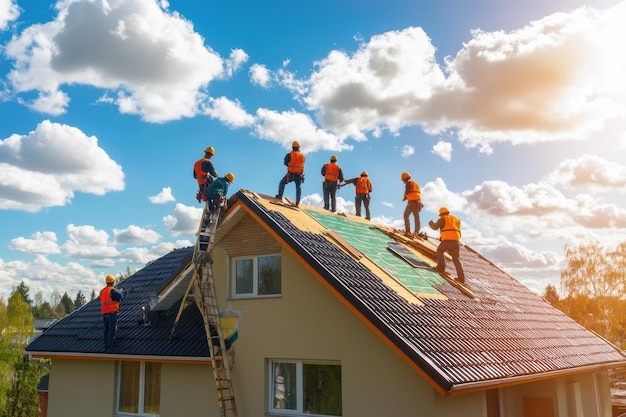 Affordable New Roof Installation by The Red Shirt Guys
