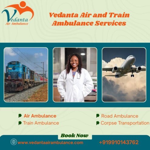 Vedanta offers a reliable transportation experience in Durgapur with its train ambulances