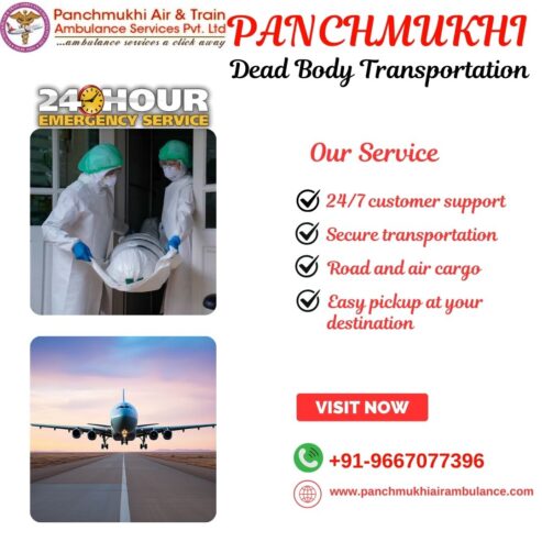 Panchmukhi Dead Body Transfer in Vellore by Air Cargo—Shifting of Dead Bodies with Speed and Safety