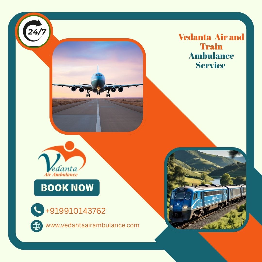Vedanta Air Ambulance in Bangalore Provides Safe and Easy Patient Transfer Services