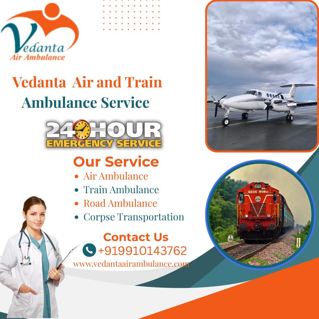 Medical Transfers in Patna are Easily Available with Vedanta Air Ambulance