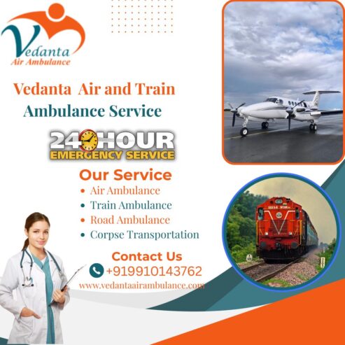 Vedanta Air Ambulance Service in Chennai Provides the Best Relocation Assistance