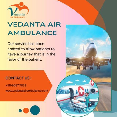 Vedanta Air Ambulance in Bangalore Ensures Timely Medical Transfers in Times of Crisis