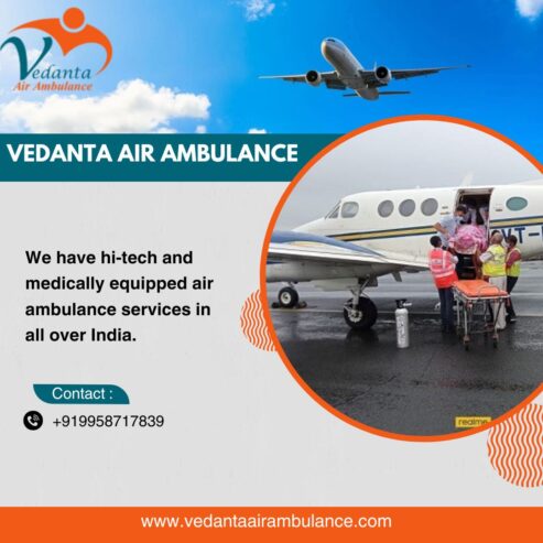 Get Instant Medical Services with Vedanta Air Ambulance in Mumbai